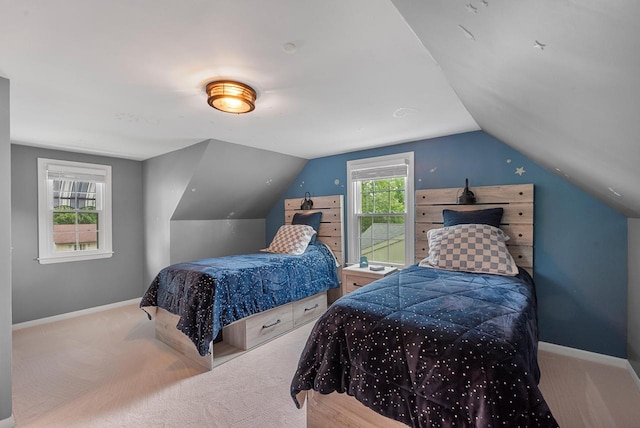 6619 W Fremont Pl, Milwaukee, WI 53219 - carpeted bedroom with lofted ceiling and baseboards
