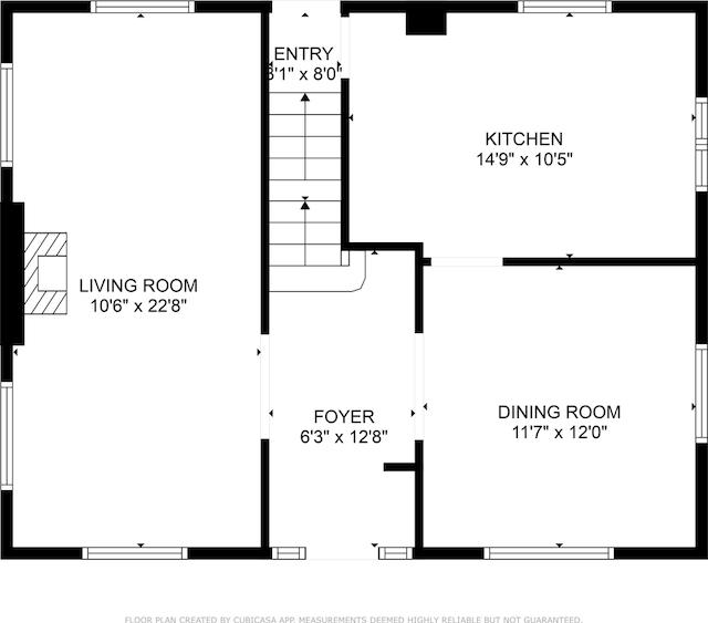 5415 N 36th St, Milwaukee, WI 53209 - floor plan / room layout