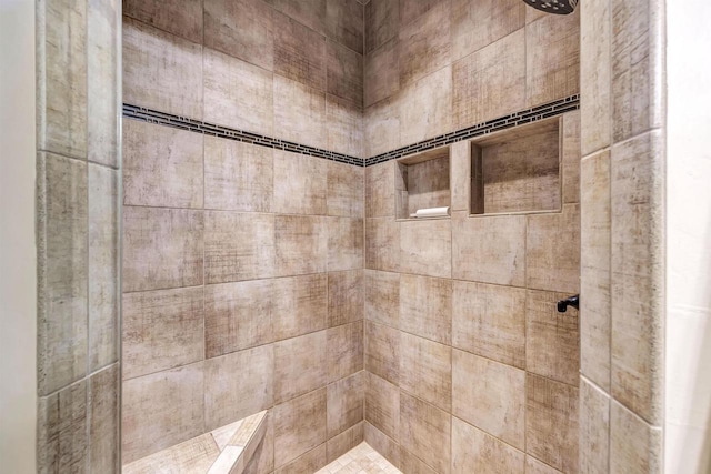 1830 Pine Tree Ct, Luxemburg, WI 54217 - bathroom featuring a tile shower