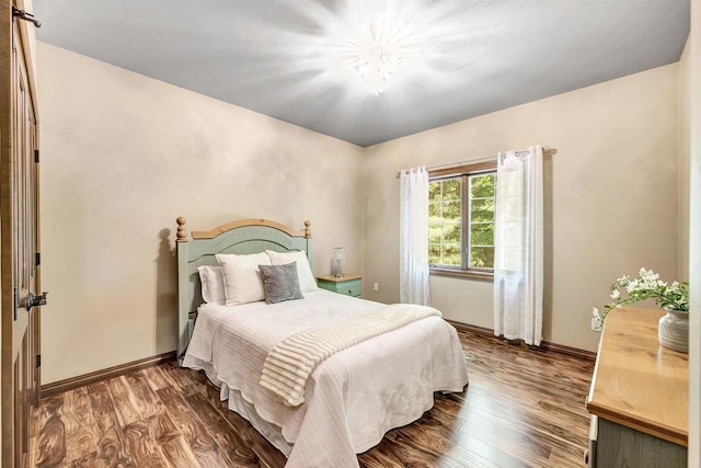 1830 Pine Tree Ct, Luxemburg, WI 54217 - bedroom with wood finished floors and baseboards