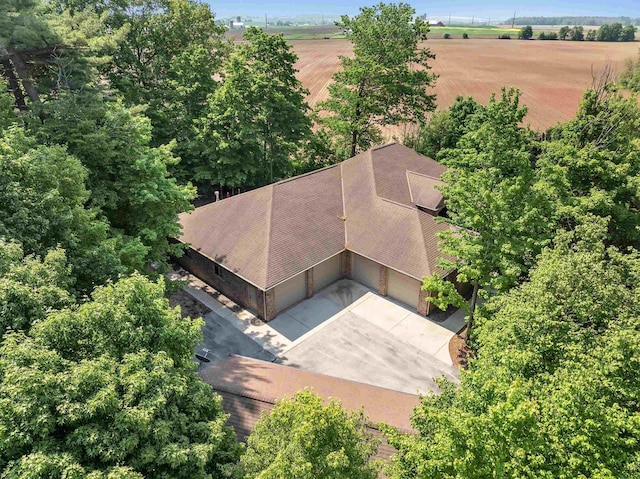 1830 Pine Tree Ct, Luxemburg, WI 54217 - view from above of property