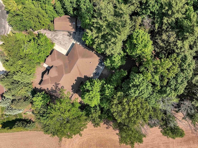 1830 Pine Tree Ct, Luxemburg, WI 54217 - view from above of property