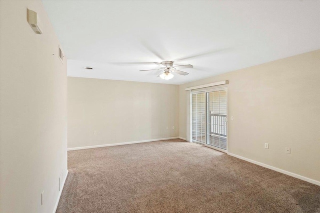 5118 Walbridge Ave, Madison, WI 53714 - empty room featuring ceiling fan and light colored carpet