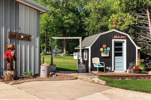 N2068 Alphorn Rd, Monroe, WI 53566 - view of outdoor structure