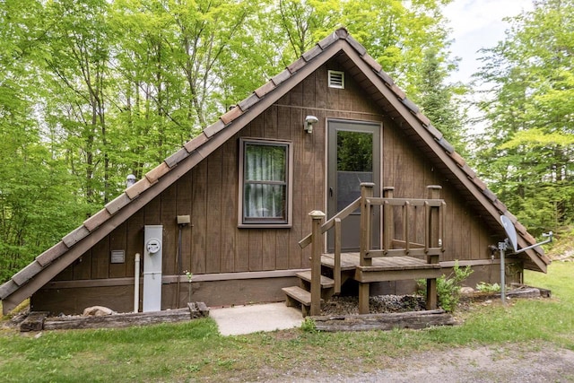 16651 Dolittle Ln, Townsend, WI 54175 - rear view of property