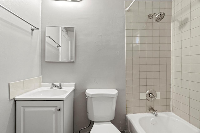 1718 W Washington St Unit 1720, Milwaukee, WI 53204 - bathroom featuring vanity, toilet, and bathing tub / shower combination