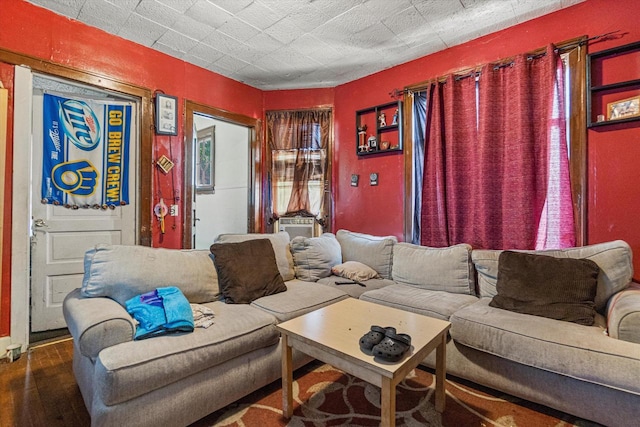 1718 W Washington St Unit 1720, Milwaukee, WI 53204 - living room featuring wood finished floors