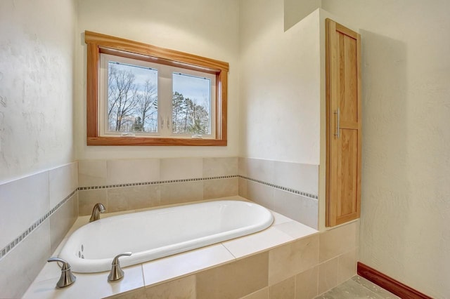 3857 Lake Lucerne Dr, Crandon, WI 54520 - full bathroom featuring a garden tub