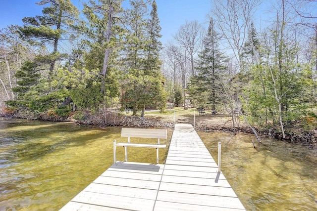 3857 Lake Lucerne Dr, Crandon, WI 54520 - view of dock area