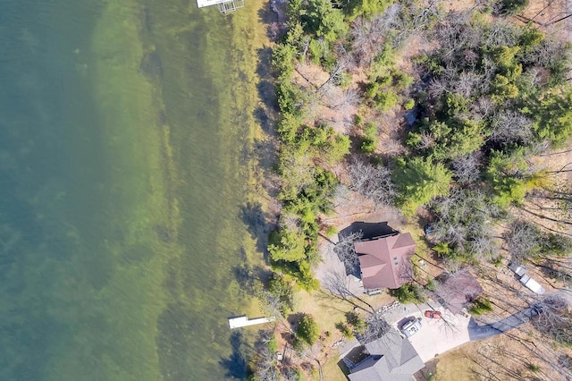 3857 Lake Lucerne Dr, Crandon, WI 54520 - view from above of property