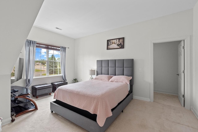 2639 W Honadel Blvd, Oak Creek, WI 53154 - bedroom with light carpet and baseboards