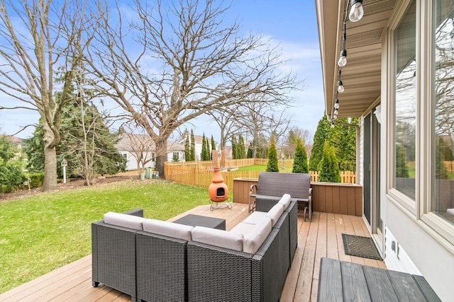 7338 Blue Maple Trl, Madison, WI 53719 - deck with an outdoor hangout area