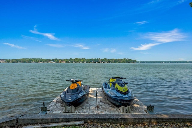 W347N6122 Rd I, Oconomowoc, WI 53066 - water view featuring a boat dock