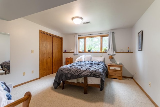 1207 Lark St, Merrill, WI 54452 - bedroom featuring a closet and baseboards