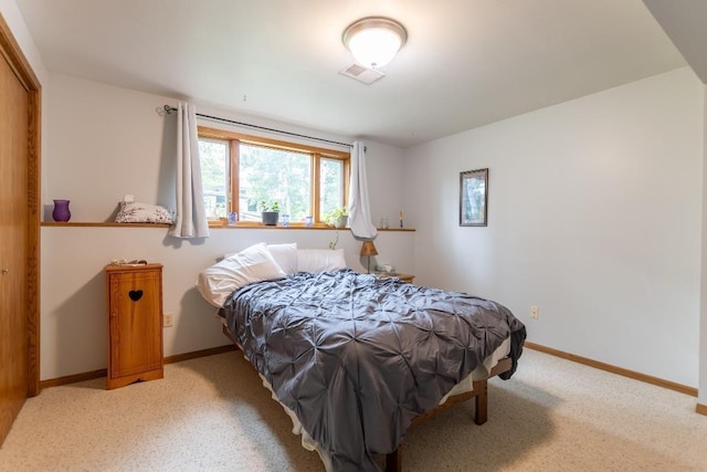 1207 Lark St, Merrill, WI 54452 - bedroom with baseboards and light colored carpet