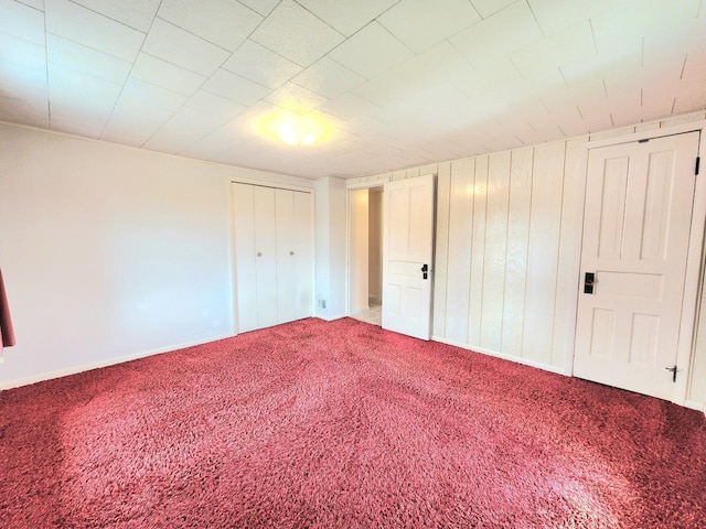 5609 Two Creeks Rd, Two Rivers, WI 54241 - unfurnished bedroom with carpet flooring and a closet
