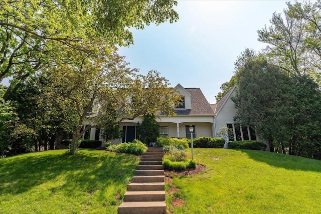 101 Everglade Dr, Madison, WI 53717 - view of front of home featuring stairway and a front lawn