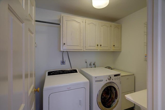 101 Everglade Dr, Madison, WI 53717 - washroom featuring cabinet space and independent washer and dryer