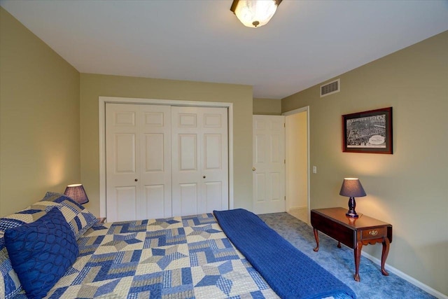 101 Everglade Dr, Madison, WI 53717 - bedroom with carpet floors, a closet, and baseboards