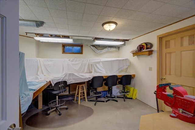 101 Everglade Dr, Madison, WI 53717 - office space with concrete flooring
