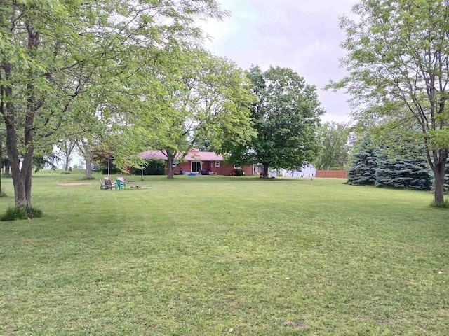 2048 County Road Q, Pound, WI 54161 - view of green lawn