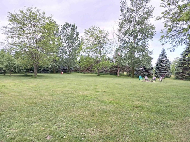 2048 County Road Q, Pound, WI 54161 - view of green lawn