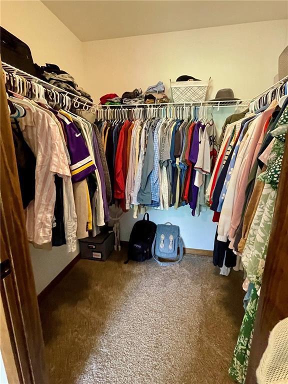 4010 Nicholas Dr, Menomonie, WI 54751 - walk in closet with carpet