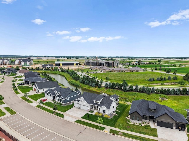 6249 Fountainhead Cir, Deforest, WI 53532 - aerial perspective of suburban area with a large body of water