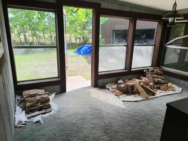 W5677 Alice Ln, New Lisbon, WI 53950 - sunroom / solarium featuring healthy amount of natural light