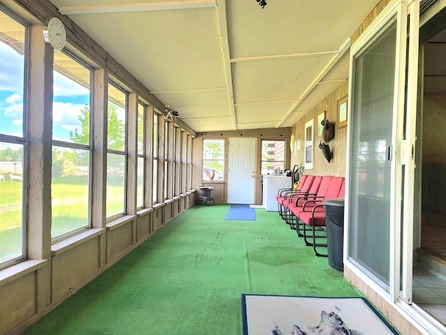 W5677 Alice Ln, New Lisbon, WI 53950 - view of sunroom