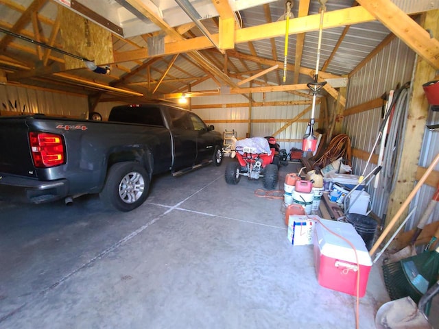 W5677 Alice Ln, New Lisbon, WI 53950 - view of garage