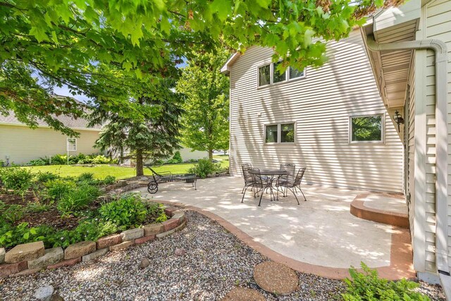 N7844 Lake Shore Ln, Sherwood, WI 54169 - view of patio