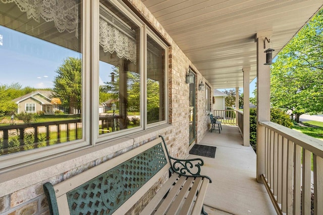 N7844 Lake Shore Ln, Sherwood, WI 54169 - view of porch