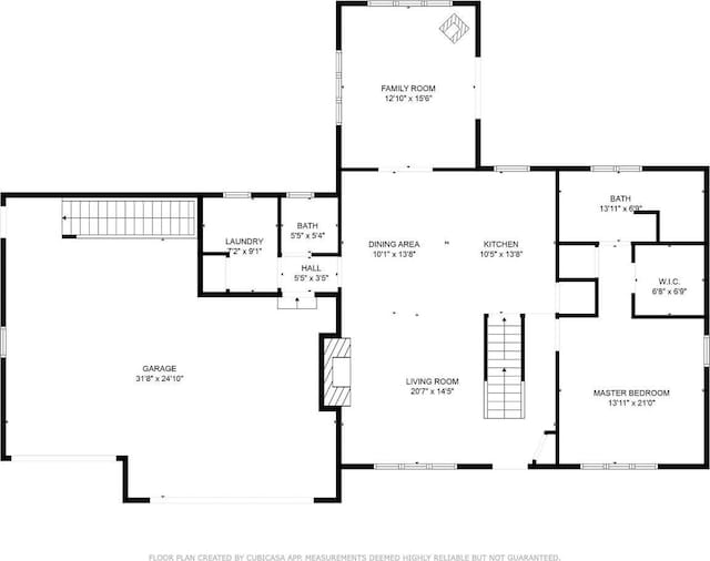 N7844 Lake Shore Ln, Sherwood, WI 54169 - home floor plan