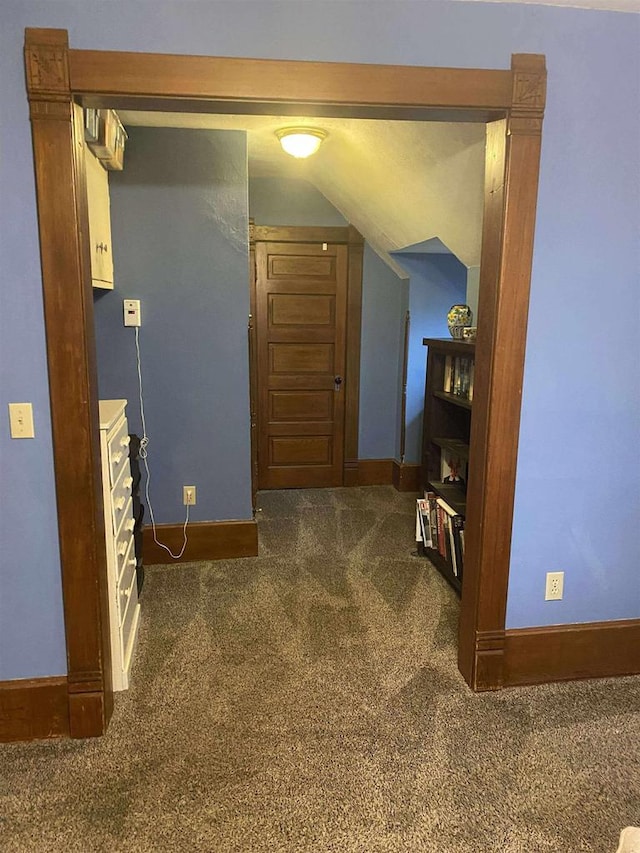 352 N Harrison St, Lancaster, WI 53813 - corridor featuring carpet flooring