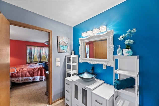 104 Chapel Hill Dr, Johnson Creek, WI 53038 - ensuite bathroom featuring vanity