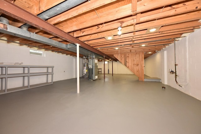 7062 N 46th St, Milwaukee, WI 53223 - basement with heating unit and water heater