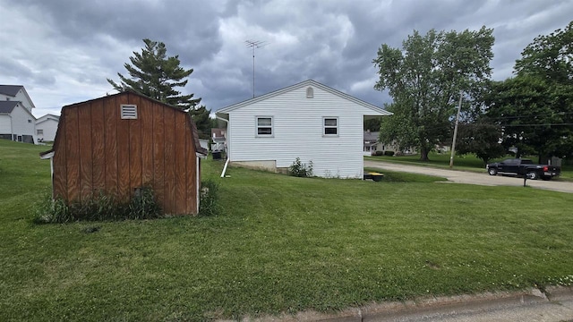 510 N Monroe St, Lancaster, WI 53813 - view of property exterior featuring a lawn