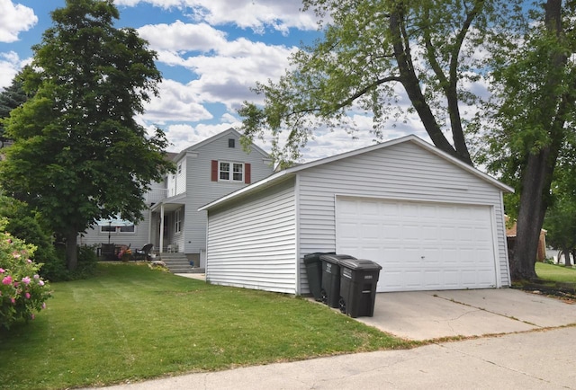 3330 S 47th St, Greenfield, WI 53219 - view of front of property with a front lawn and entry steps