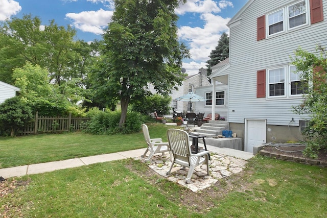 3330 S 47th St, Greenfield, WI 53219 - view of yard featuring a patio