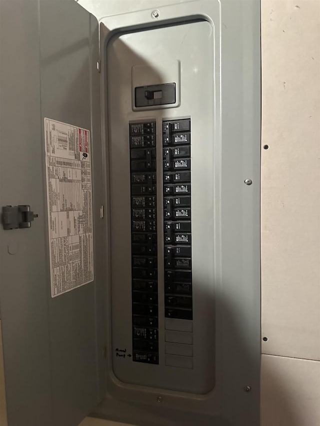58875 Roy Anderson Rd, Mason, WI 54856 - utility room with electric panel