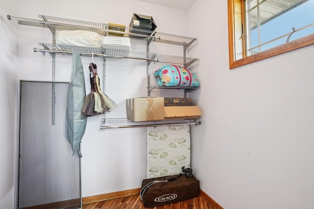 7965 Westhill Cir, Verona, WI 53593 - detailed view of baseboards and wood finished floors