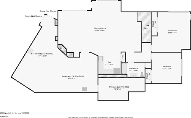 7965 Westhill Cir, Verona, WI 53593 - view of home floor plan