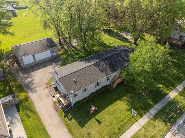 227 Cedar St, Ripon, WI 54971 - aerial view of property and surrounding area