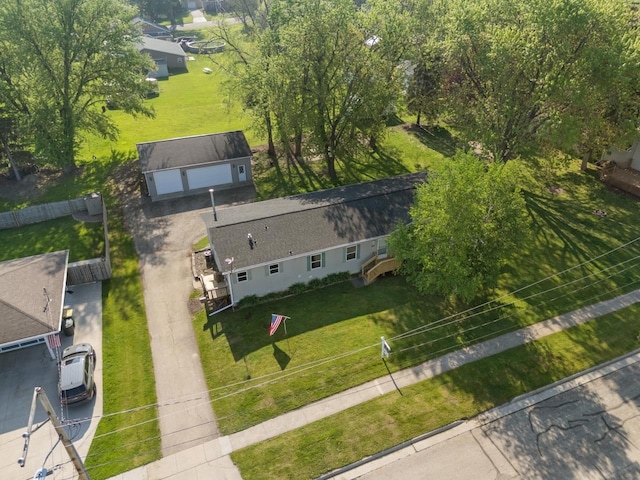 227 Cedar St, Ripon, WI 54971 - view from above of property
