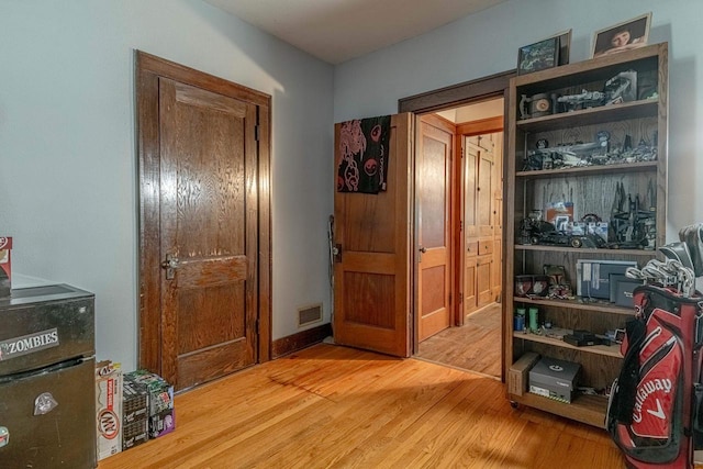 1600 15th Ave, Monroe, WI 53566 - hallway featuring wood finished floors