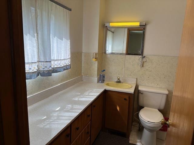 420 Jackson St, Waupun, WI 53963 - half bath with vanity and toilet