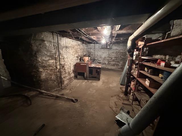 420 Jackson St, Waupun, WI 53963 - view of unfinished basement