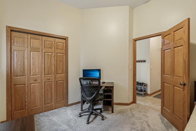 34116 Valley Dr, Burlington, WI 53105 - office area featuring light colored carpet