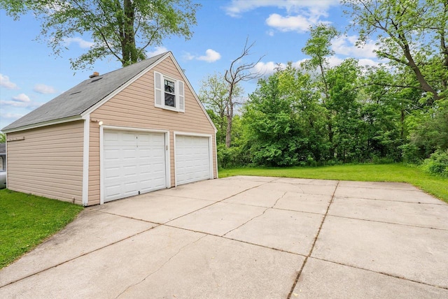 7838 N Sherman Blvd, Brown Deer, WI 53209 - view of detached garage